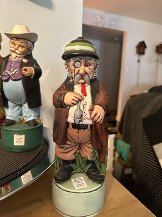 Alberta's Decanter Set 6  Handmade Ceramic Barware MTS|78956