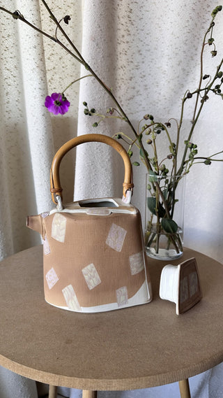 1982 Hand Made Clay Teapot (LZD - RSV)|66760