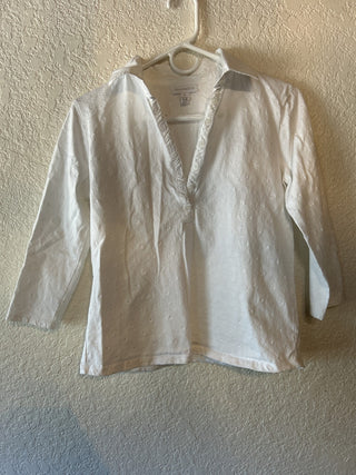 12F Charter Club Eyelet Top Size M RSV|77046