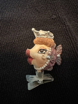 Ornament Kissing Fish Katherine's Collection|89797