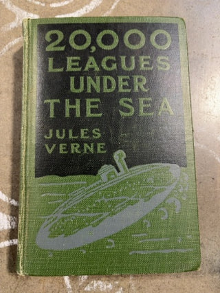 Antique Book: 20,000 Leagues Under the Sea