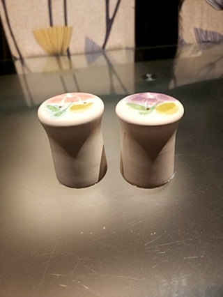 1970s Salt/Pepper Shaker Franciscan Floral