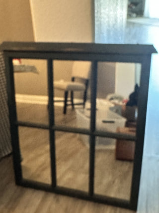 Vintage 6-Panel Window Frame Style Mirror MTS|106842