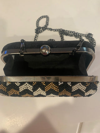 Vntg beaded purse|130104