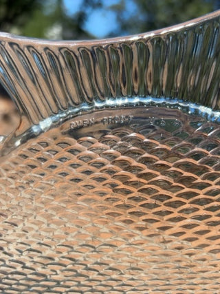 JP Made In USA  Fish-Shaped 15.5" x  11" Glass Plate Platter Oven-Proof Vintage