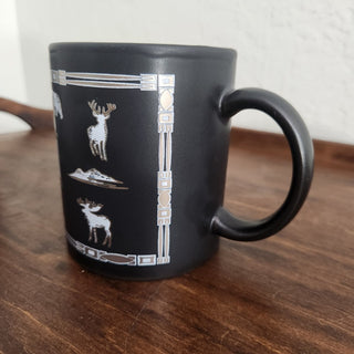 Black & Silver Foiled Yellowstone Mug MTS|99991