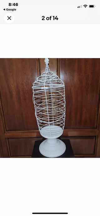 Metal Wire Apothecary Jar 24'-RSV|92787