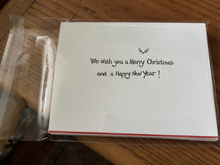 Vintage Christmas Cards, Pack of 14, No Envelopes B-18 MTS|131567