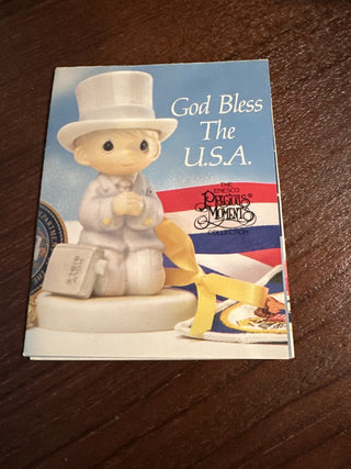Precious Moments "God Bless the USA". #SM