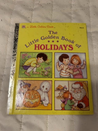 vintage Little Golden Book of Holidays