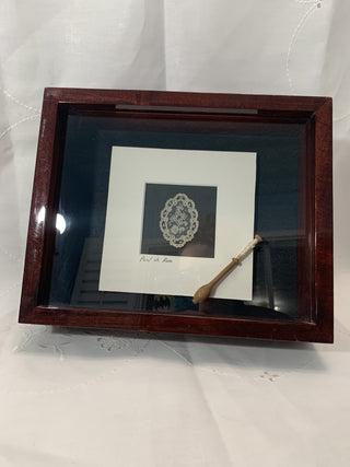 Point de Rose Lace in Shadowbox RSV|65682