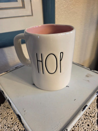Rae Dunn Easter "Hip Hop" Coffee Mug, RCD