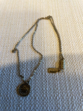 Vintage style gold coin necklace “1928”