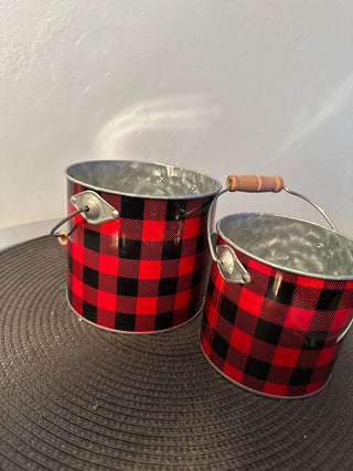 Tin Pail SET 4" & 5" MTS|86647