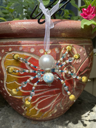 Spider Sun Catcher multi blue/gold|63695