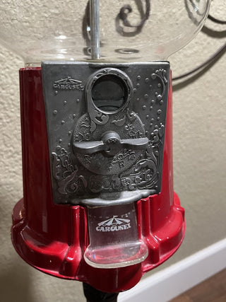 Vintage Carousel 37.5” Tall Gumball Machine on Pedestal RCD|121512