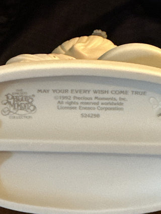 Precious Moments "May Your Every Wish Come True". #SM