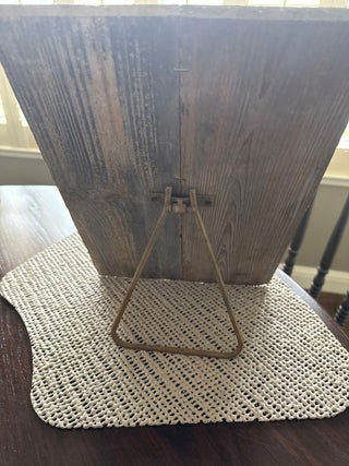Rustic Wood Book/Picture Stand RSV|68857