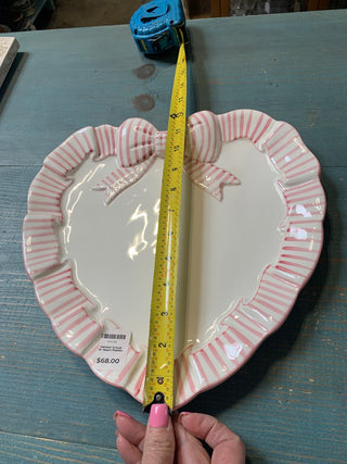 Haldon Group 12' Heart Platter|76904