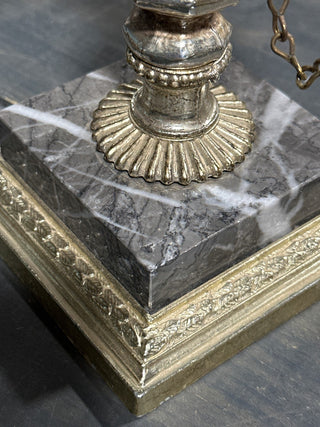 Candle holder with snuff. #SM. RCD|79494