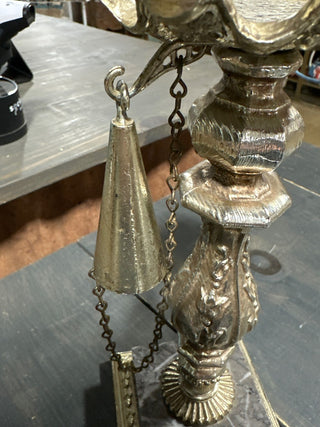 Candle holder with snuff. #SM. RCD|79495