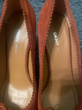 DKNY Brown Pumps, Made in Italy, Size 8-RSV|83475
