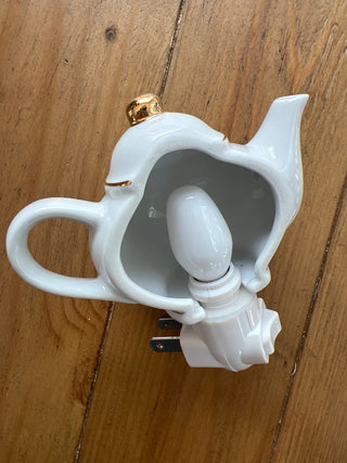 Golden Gt. Bridge Teapot Nightlight MTS|92076