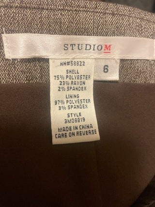 STUDIO M Pencil skirt size 6-RSV|93890
