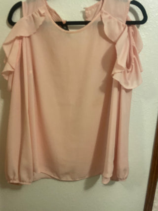 BCX  Pink Blouse, size  L|93912