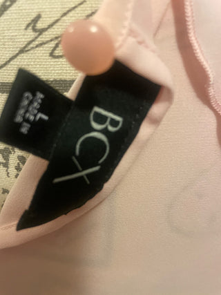 BCX  Pink Blouse, size  L|93915