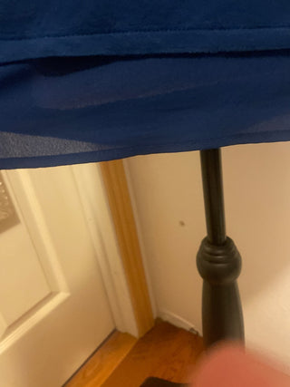 MERONA blue blouse, size M--RSV|93925