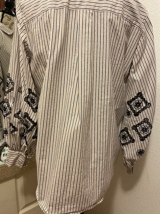 CHICO’s Long Sleeve Blouse, size 2-RSV|93939