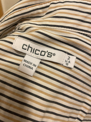 CHICO’s Long Sleeve Blouse, size 2-RSV|93940