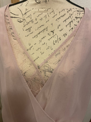 FOREWER 21 pink blouse size  L-RSV|93952