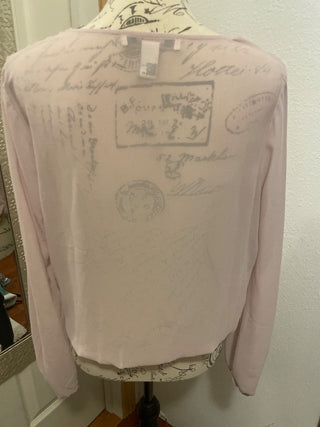 FOREWER 21 pink blouse size  L-RSV|93954