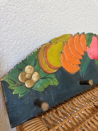 Amazing painted fruit wall hanger|100761