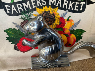 Cast Aluminum Squirrel Nutcracker 6” MTS|103096