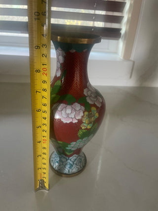 Vtg.Chinese Cloisonne Vase-RSV|103539