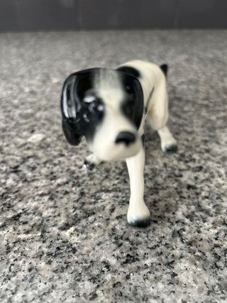 Black and White Dog Figurine   MTS|104117