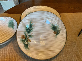 Fancrest Ware Pine 10” bowl Japan  MTS|108419