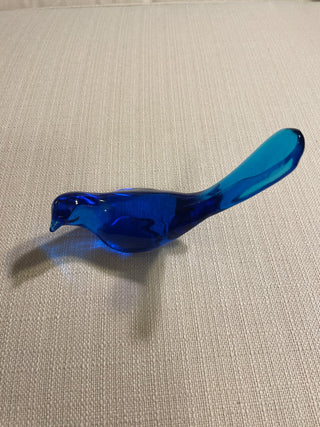 Glass bluebird decorative|110026