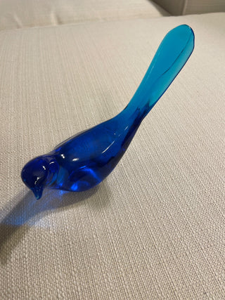 Glass bluebird decorative|110027