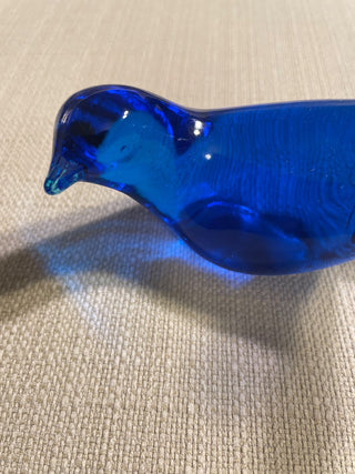 Glass bluebird decorative|110028