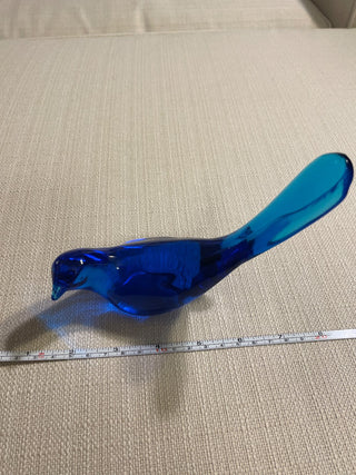 Glass bluebird decorative|110029