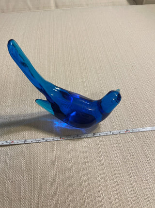 Glass bluebird decorative|110030
