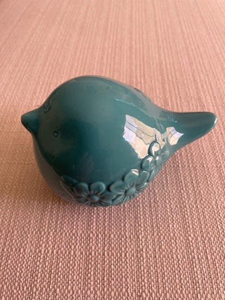 Ceramic bird teal color RSV|110055