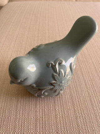Ceramic bird light blue RSV|110056