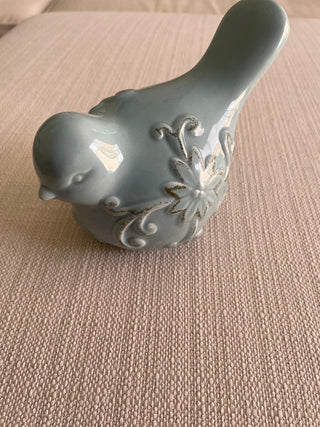 Ceramic bird light blue RSV|110059