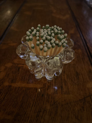 Decorative Floral Votive Match Holder   MTS|110184