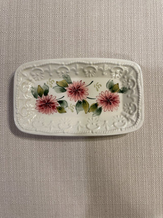 Trinket tray, floral RITE of spring RSV|110248